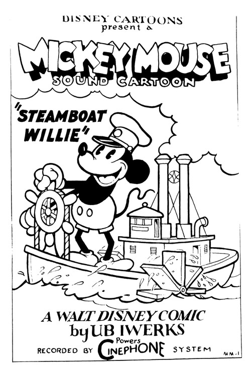 Steamboat Willie poster
