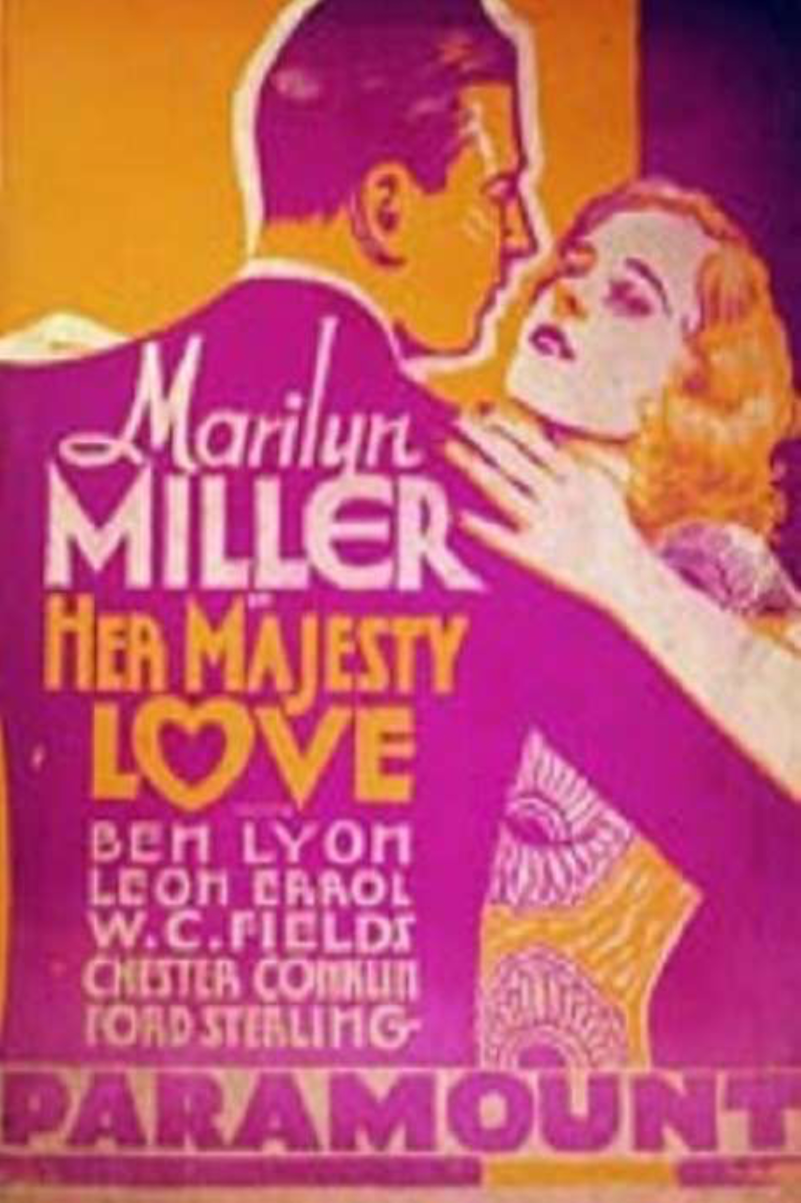 Her Majesty, Love poster