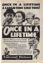 Once in a Lifetime poster