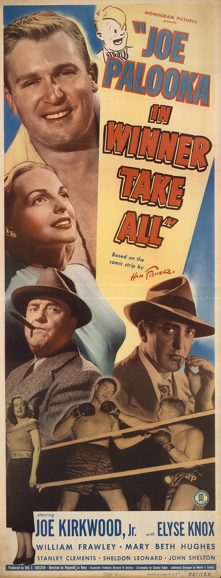 Joe Palooka in Winner Take All poster