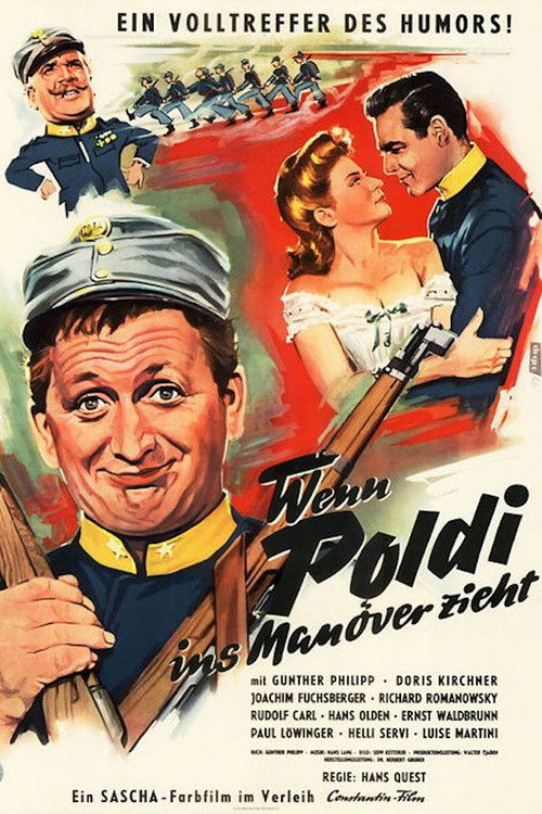 Wenn Poldi ins Manöver zieht poster