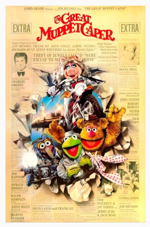 The Great Muppet Caper poster
