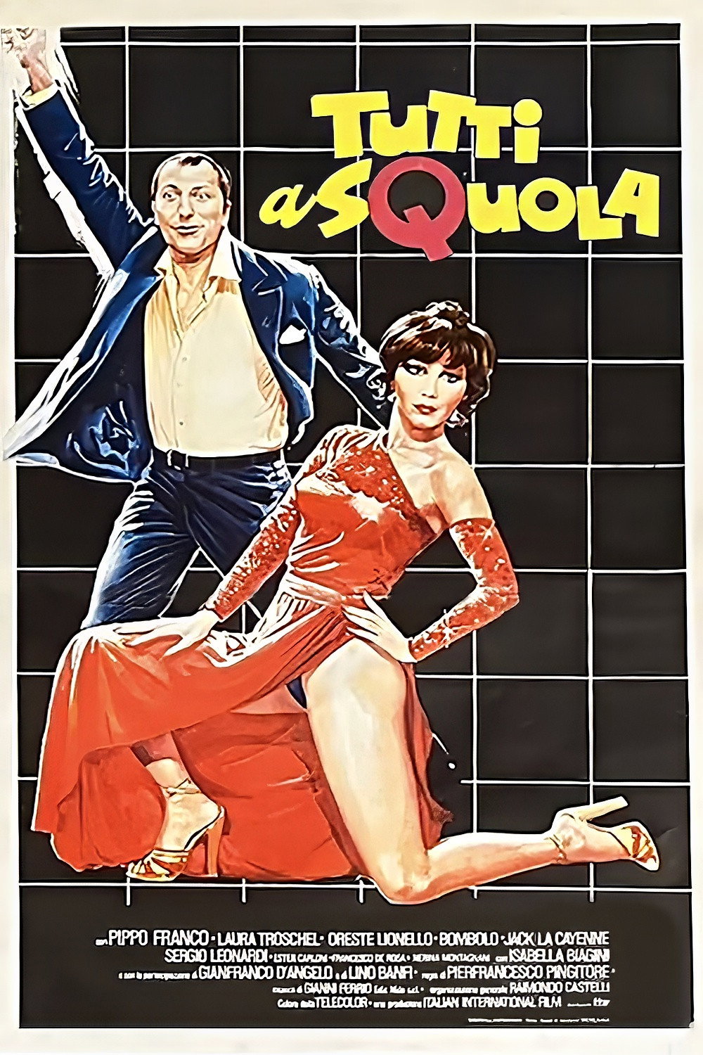 Tutti a squola poster