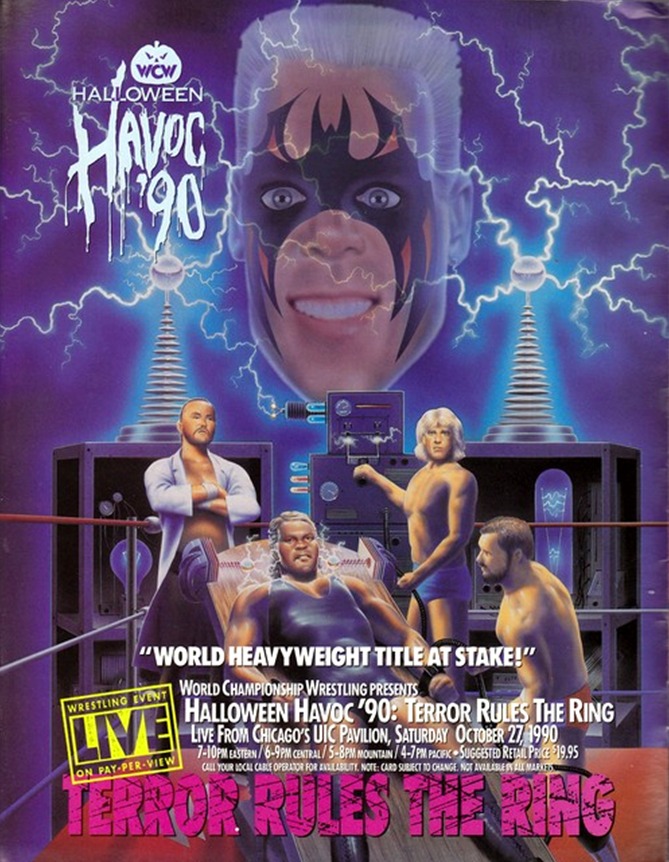 WCW Halloween Havoc '90 poster