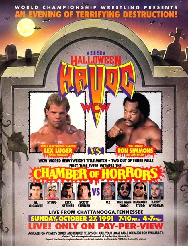 WCW Halloween Havoc '91 poster