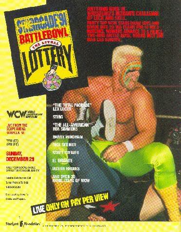 WCW Starrcade 1991 poster