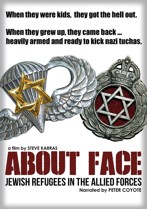About Face: Jewish Refugees in the Allied Forces poster