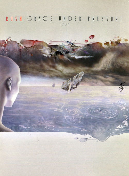 Rush: Grace Under Pressure Tour poster