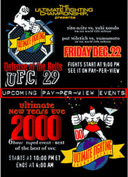 UFC 29: Defense of the Belts poster