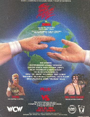 WCW The Great American Bash 1992 poster