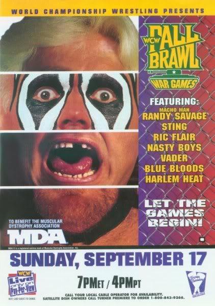 WCW Fall Brawl 1995 poster