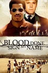 Blood Done Sign My Name poster