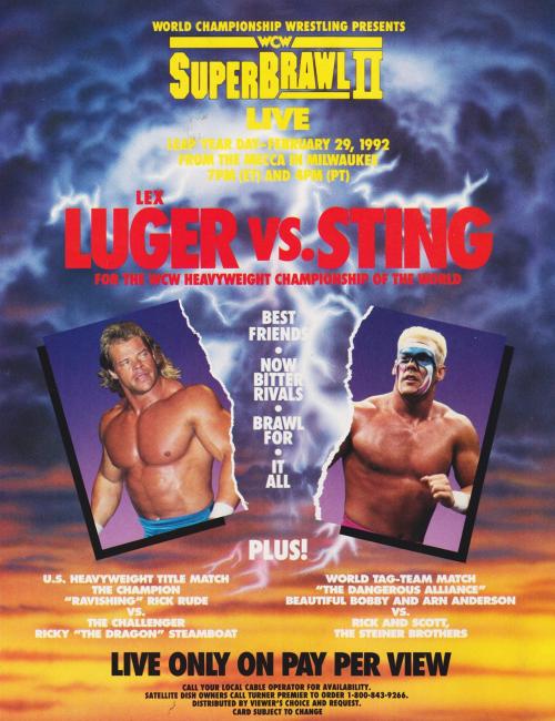 WCW SuperBrawl II poster