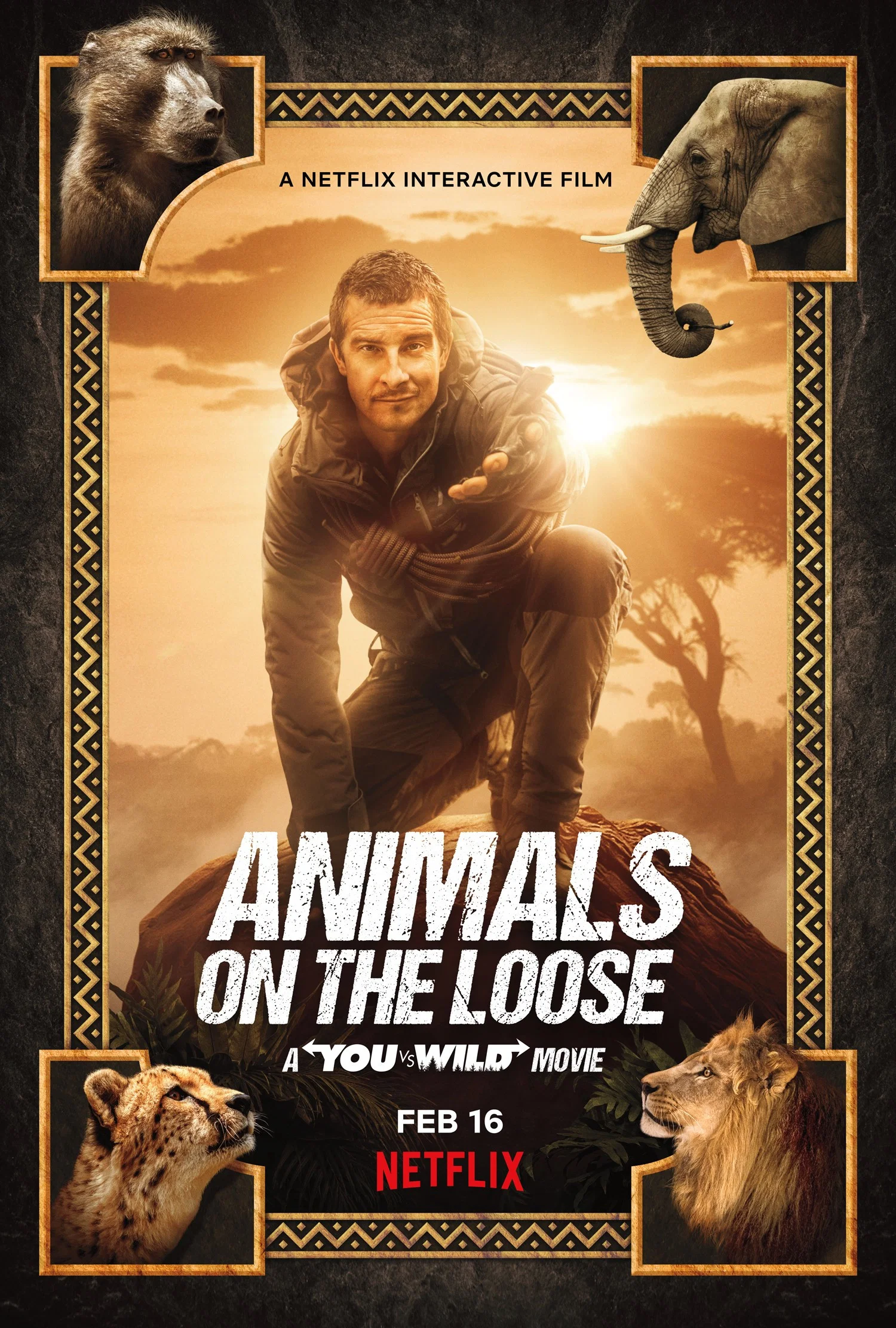 Animals on the Loose: A You vs. Wild Movie poster