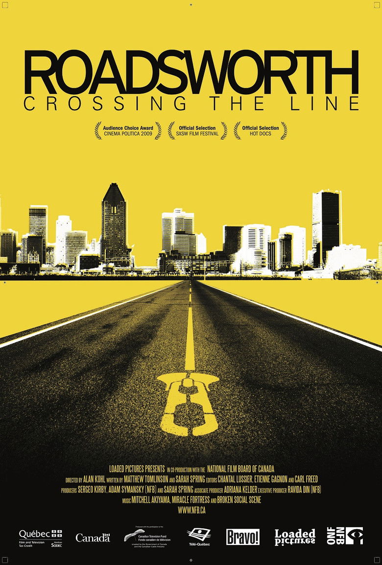 Roadsworth: Crossing the Line poster