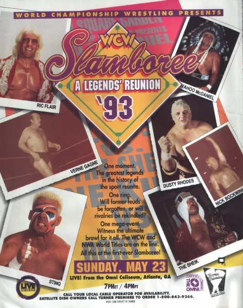 WCW Slamboree 1993 poster