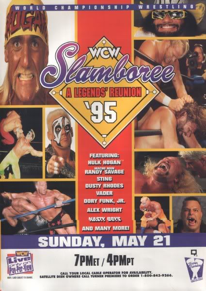 WCW Slamboree 1995 poster