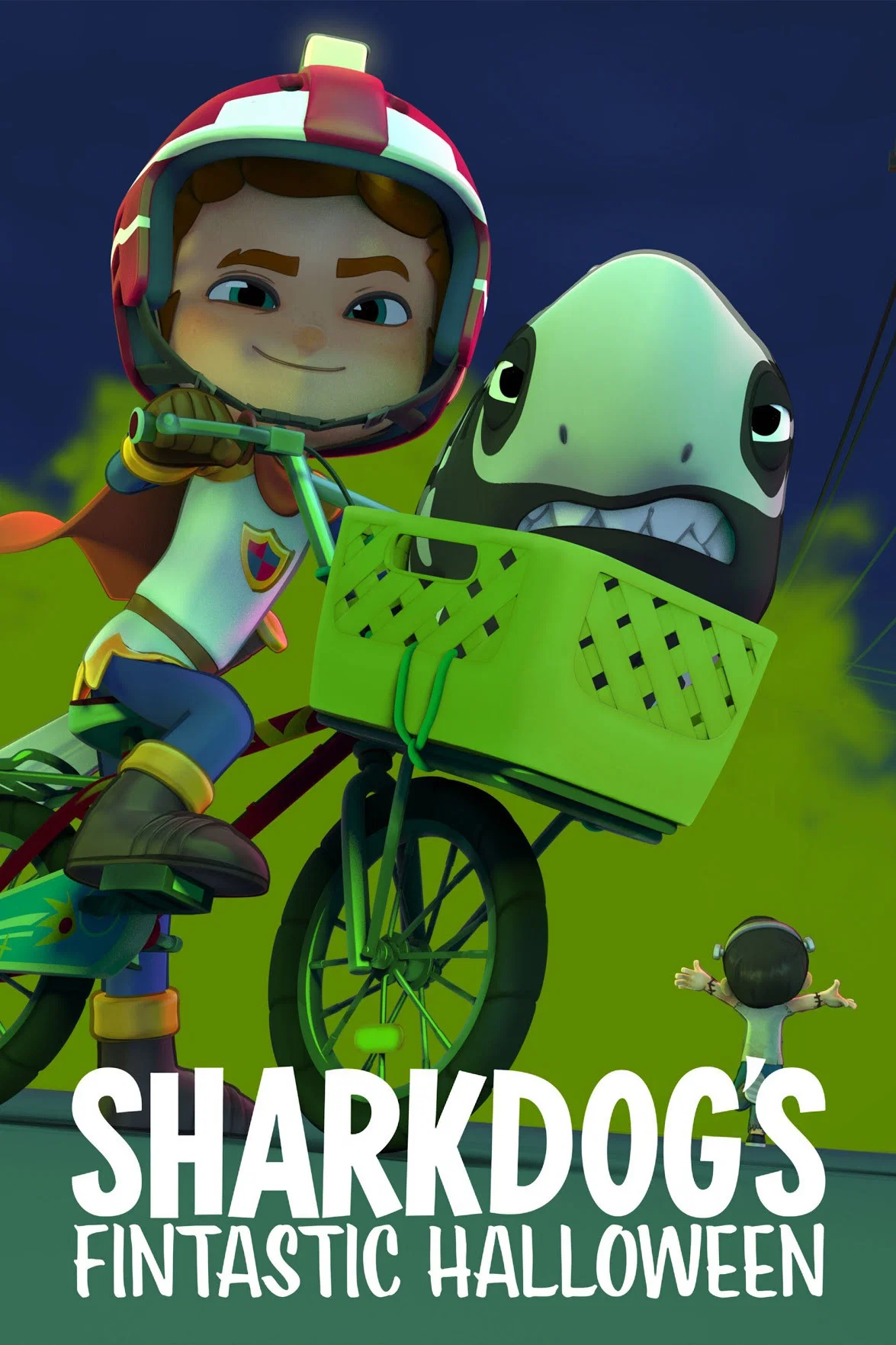 Sharkdog’s Fintastic Halloween poster