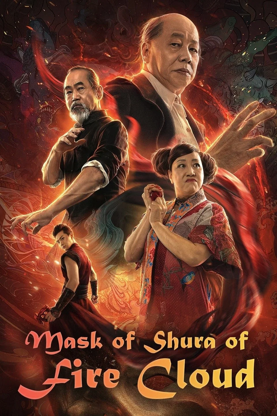 Fire Cloud Evil God: Mask of Chaos poster