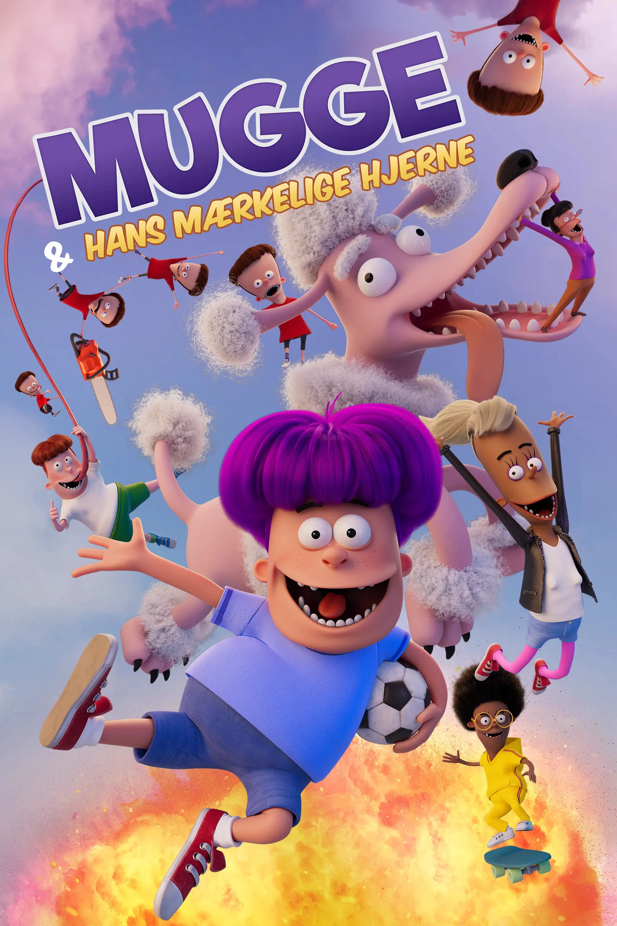 Mugge & hans mærkelige hjerne poster
