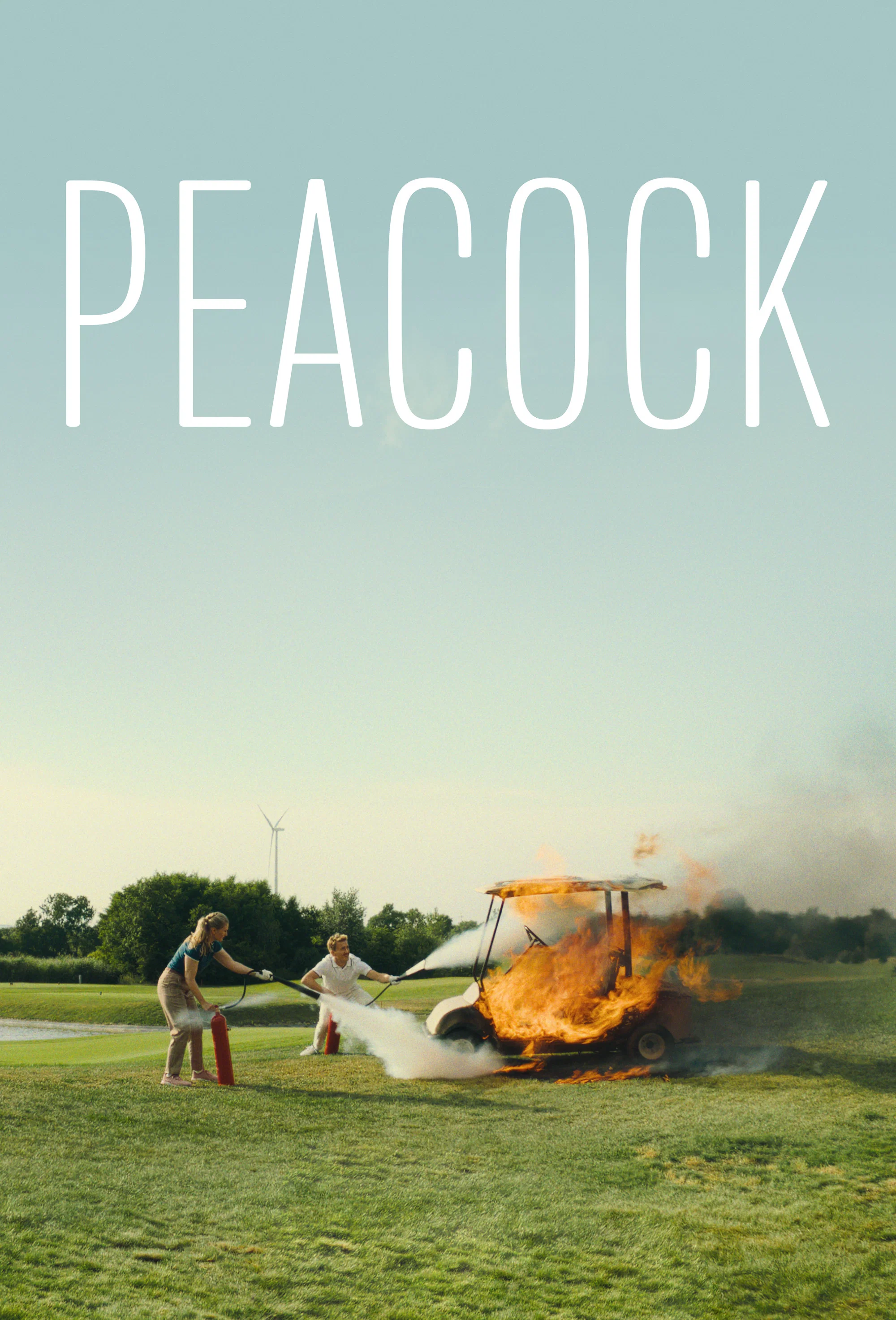 Peacock poster