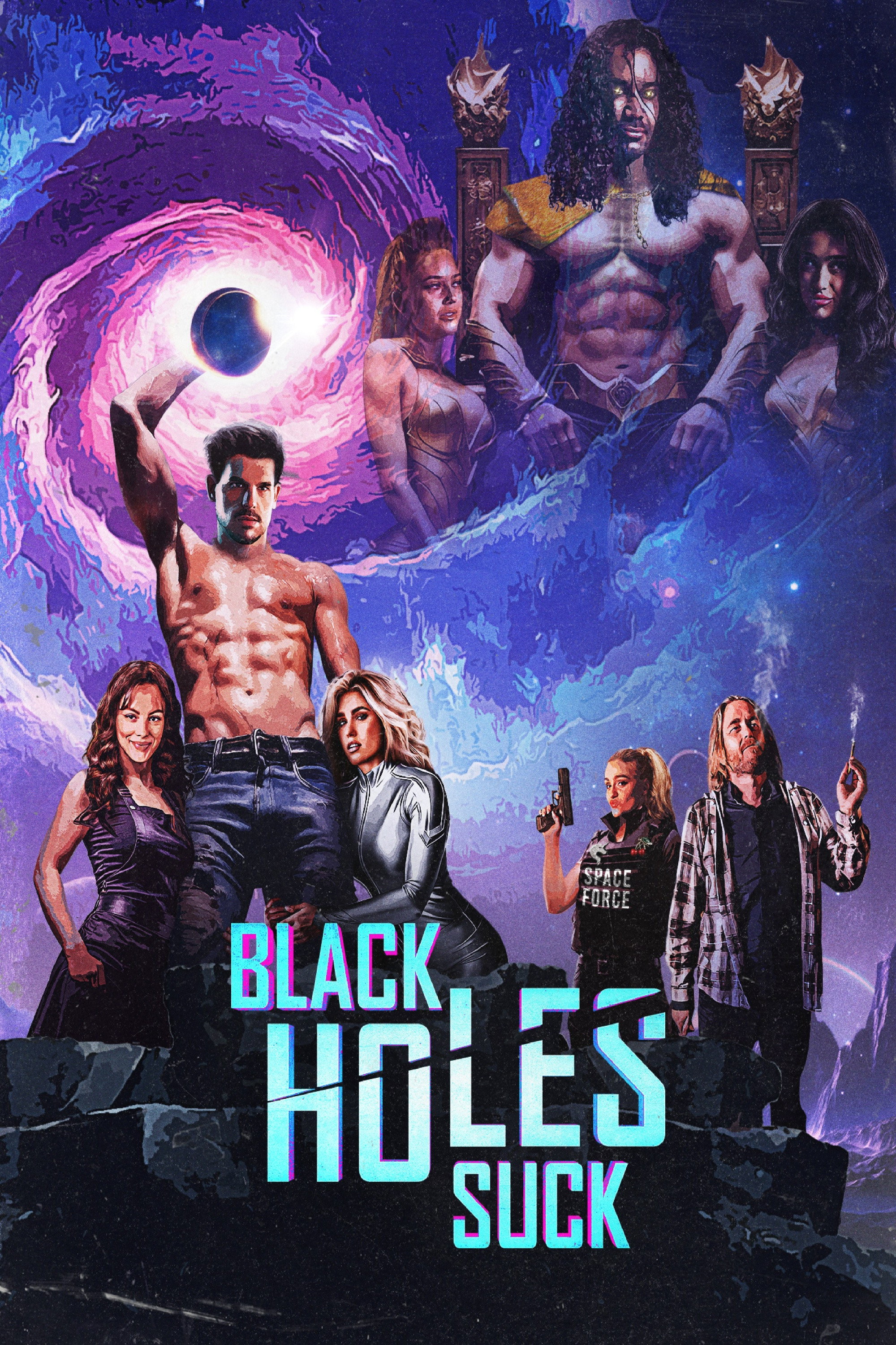 Black Holes Suck poster