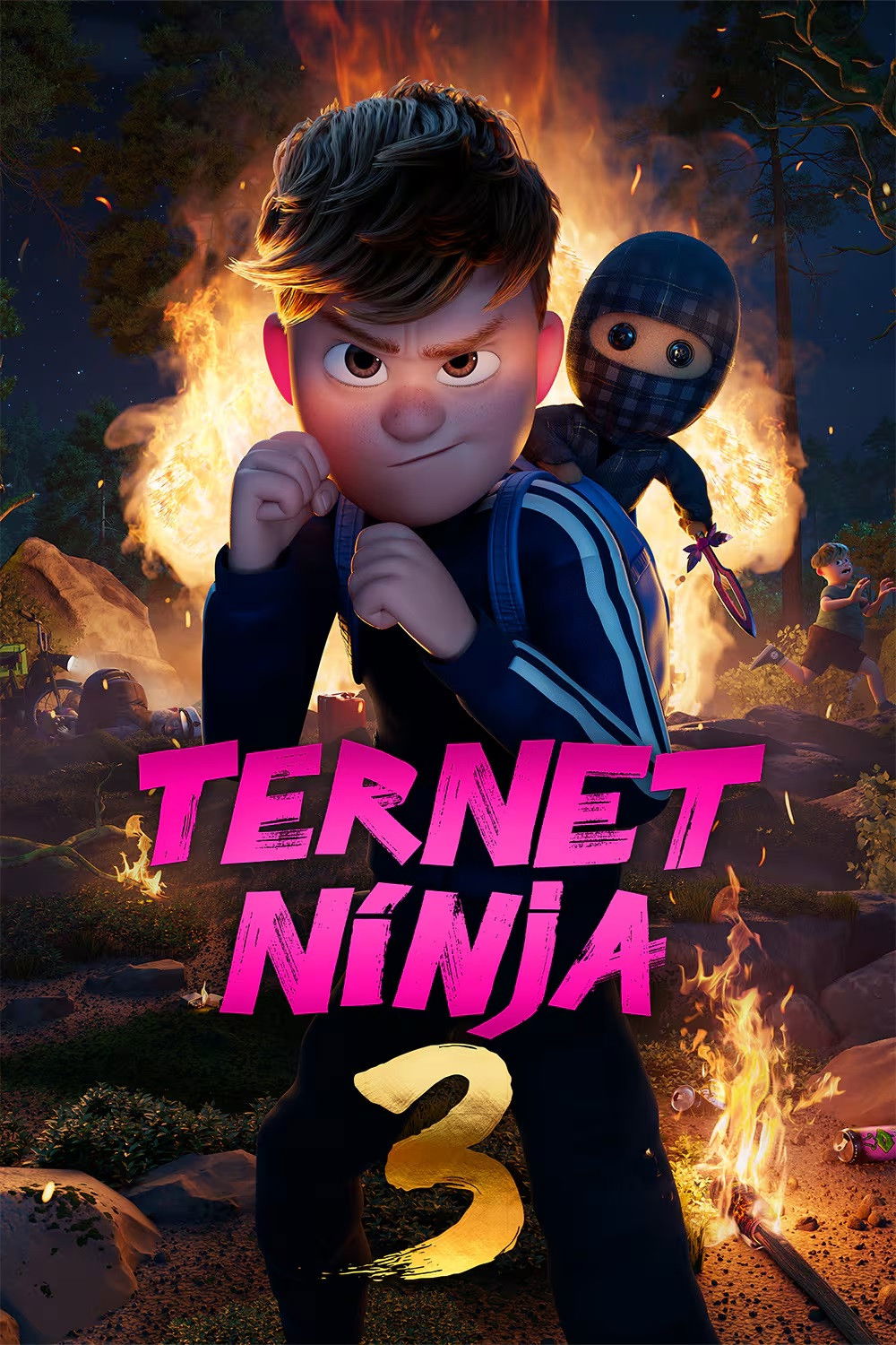 Checkered Ninja 3 poster