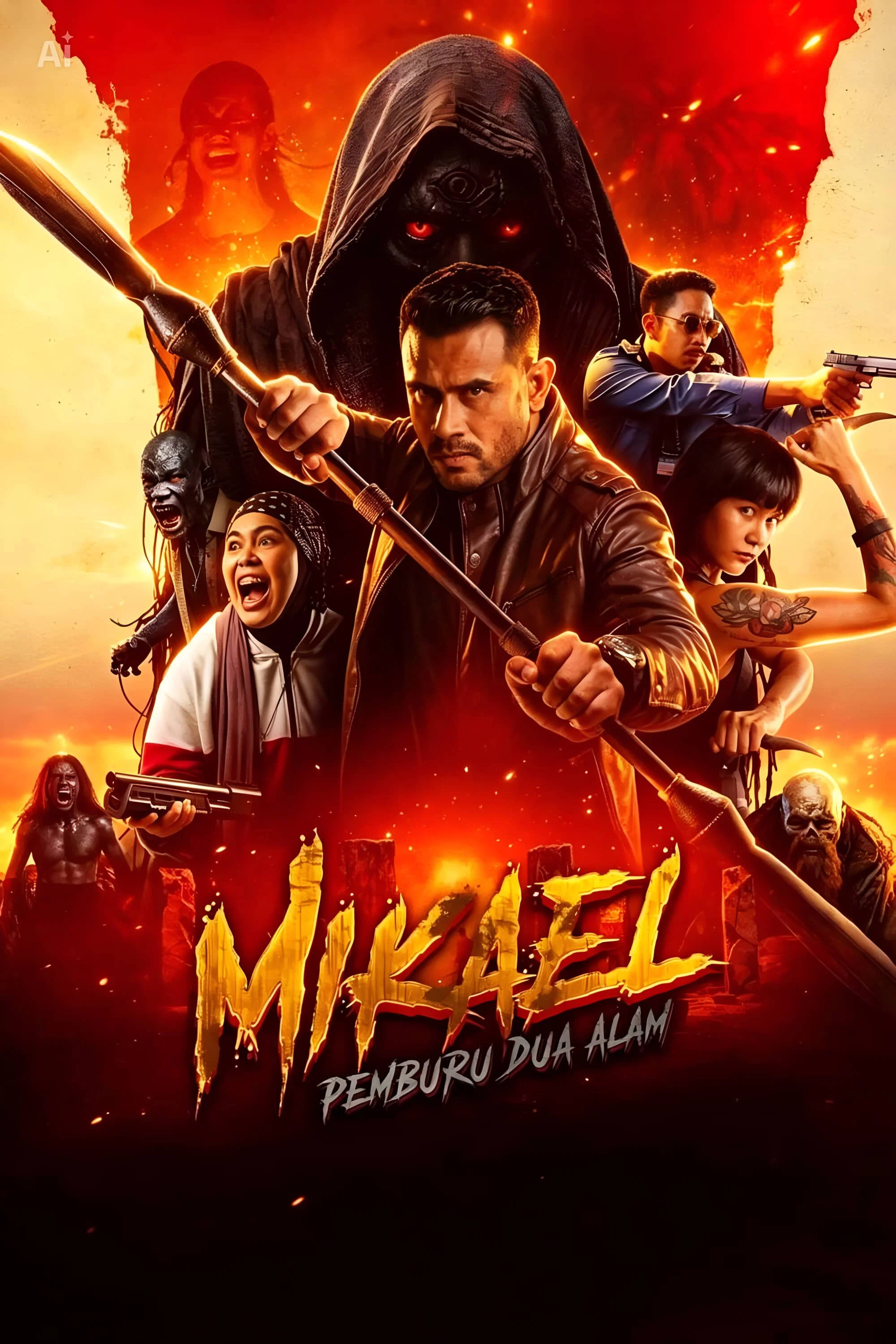 Mikael: Pemburu Dua Alam poster
