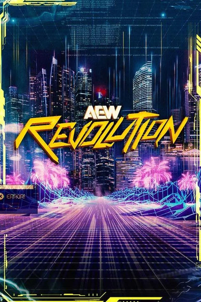 AEW Revolution 2026 poster