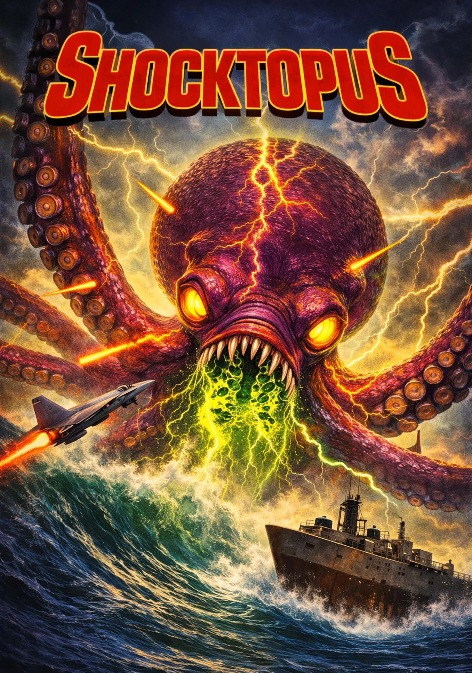 Shocktopus poster