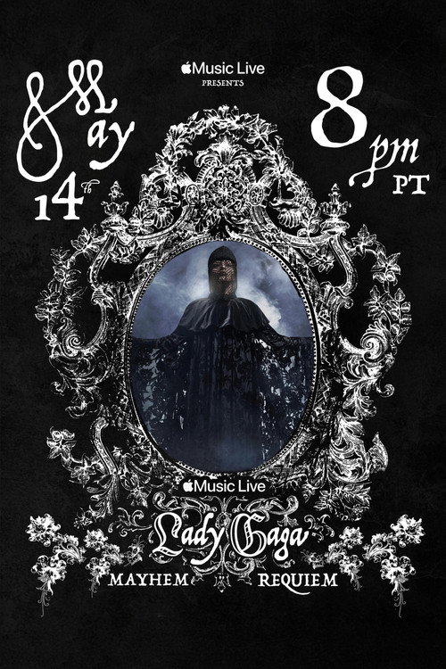 Apple Music Live: Lady Gaga MAYHEM Requiem poster
