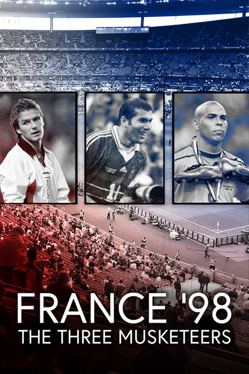 France '98 - The Three Musketeers poster
